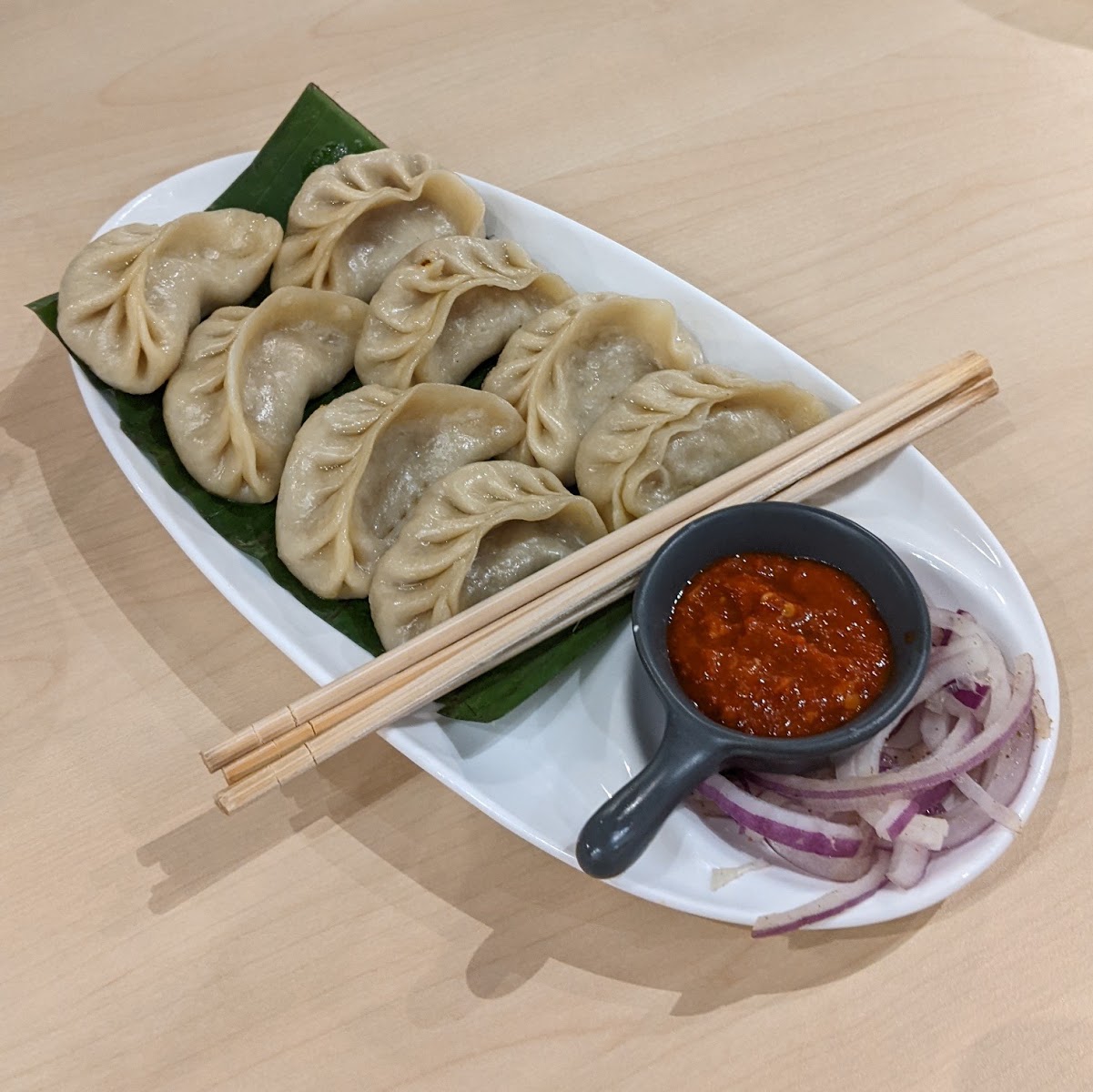 Steamed dumplings
